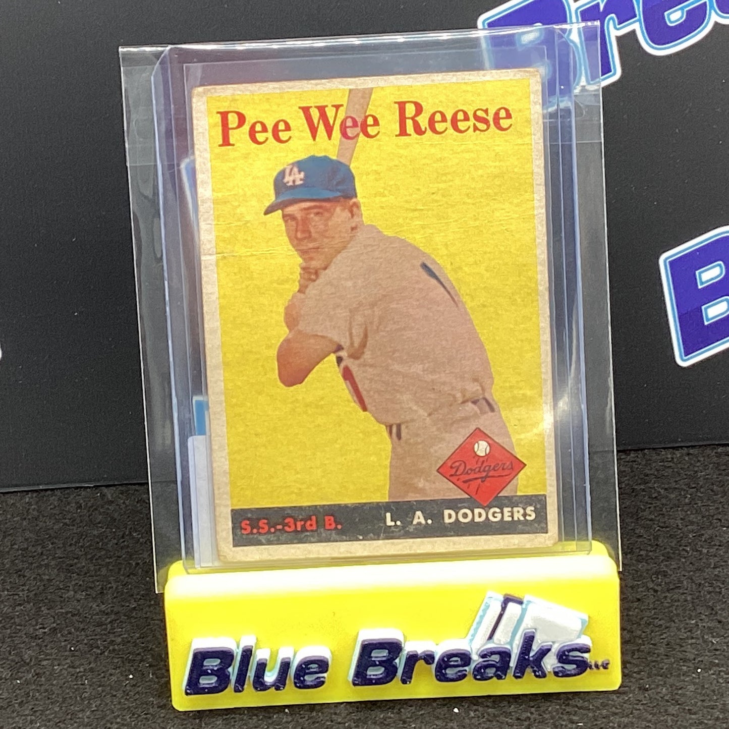 1958 Topps Pee Wee Reese #375 Dodgers