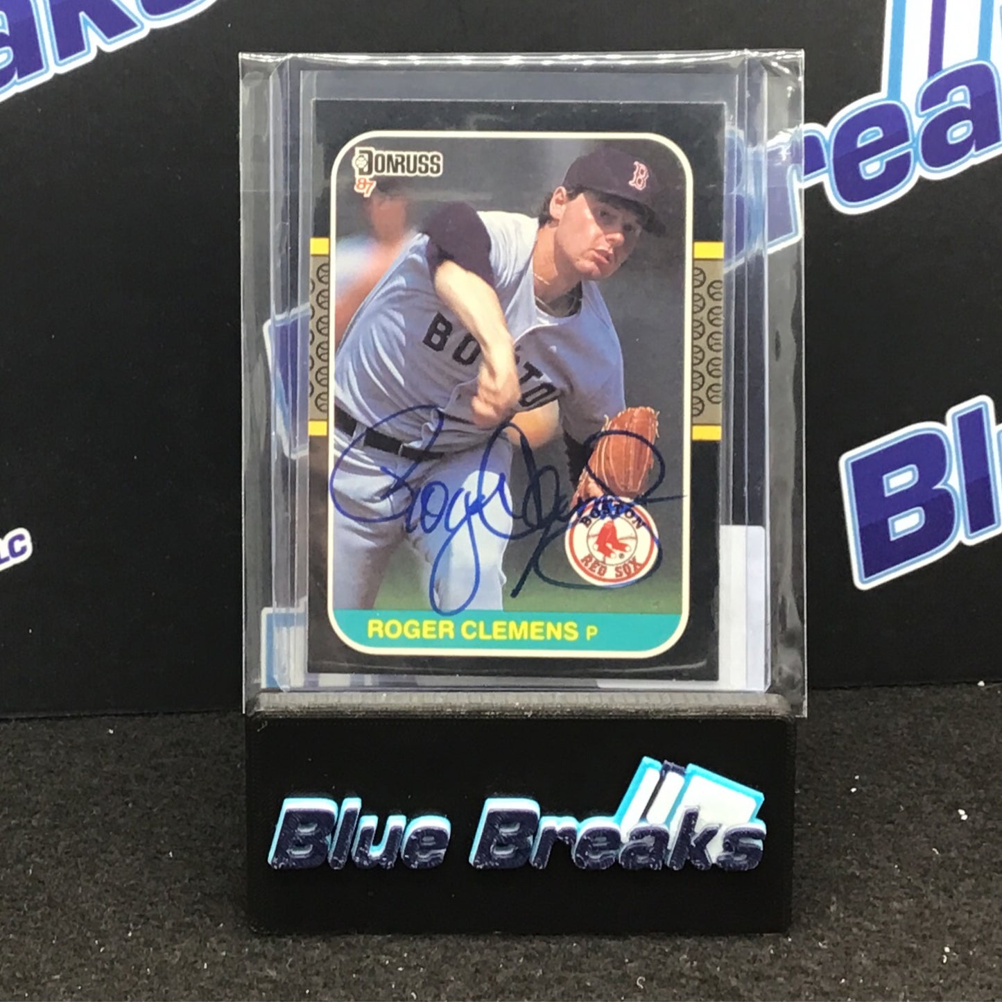 1987 Donruss Roger Clemens auto #276 Red Sox