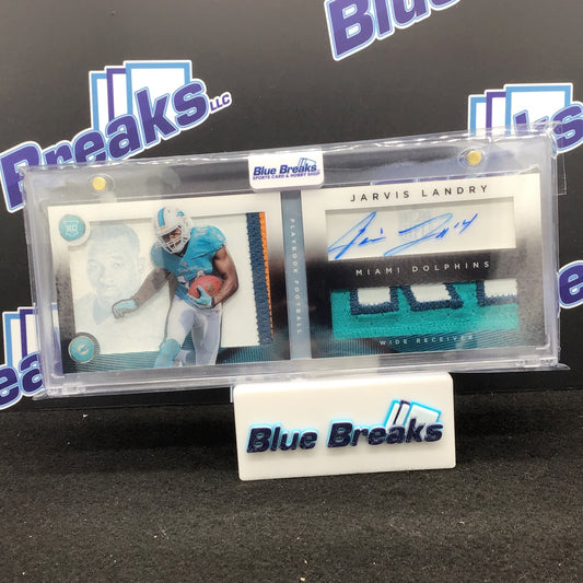 2014 Panini Playbook - Jarvis Landry - Rookie Card Booklet - Auto - Miami Dolphins - 11/49