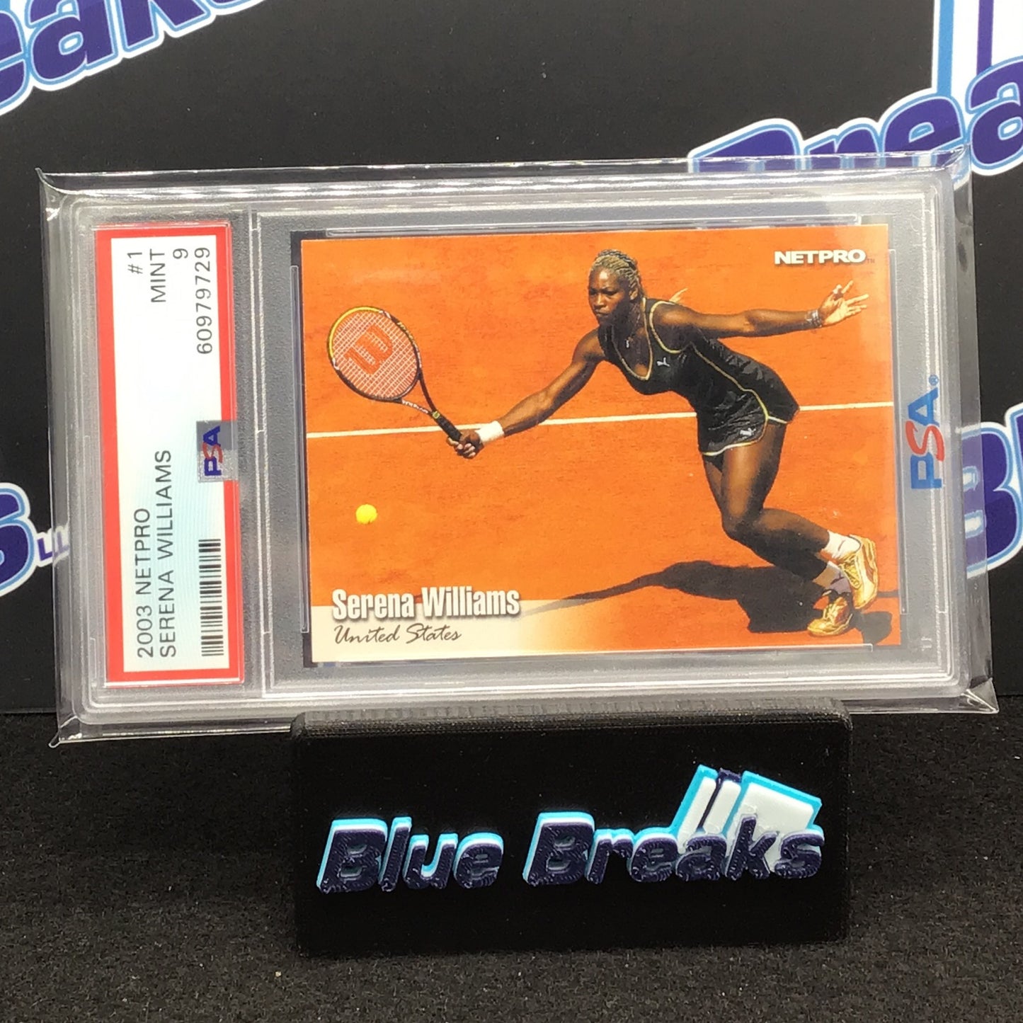 2003 NETPRO - Serena Williams - #1 - PSA 9