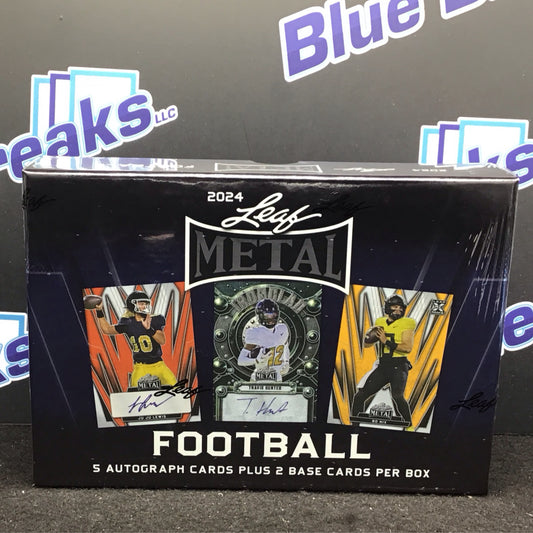 2024 Leaf Metal Football Hobby