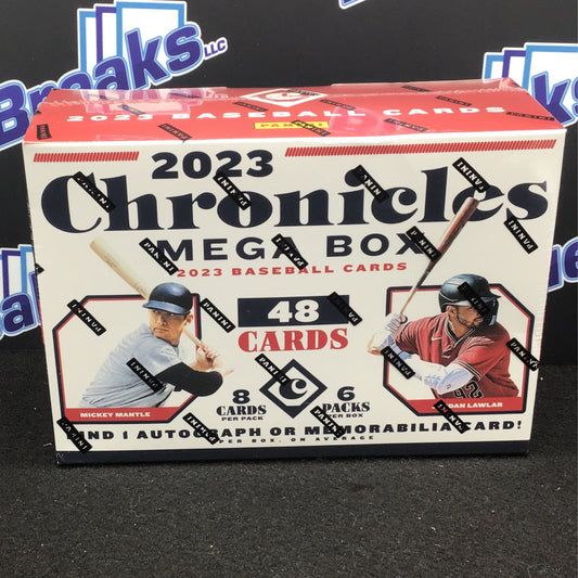 2023 Panini Chronicles Baseball Mega Box