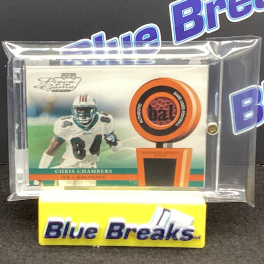 2002 Playoff Piece of the Game Chris Chambers POG-7