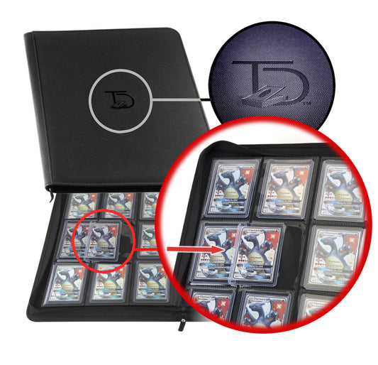 216 Card Top Deck Binder - For Toploaded Cards