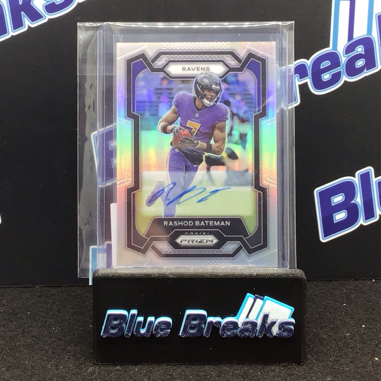 2023 Panini Prizm Rashod Bateman auto #20 Falcons