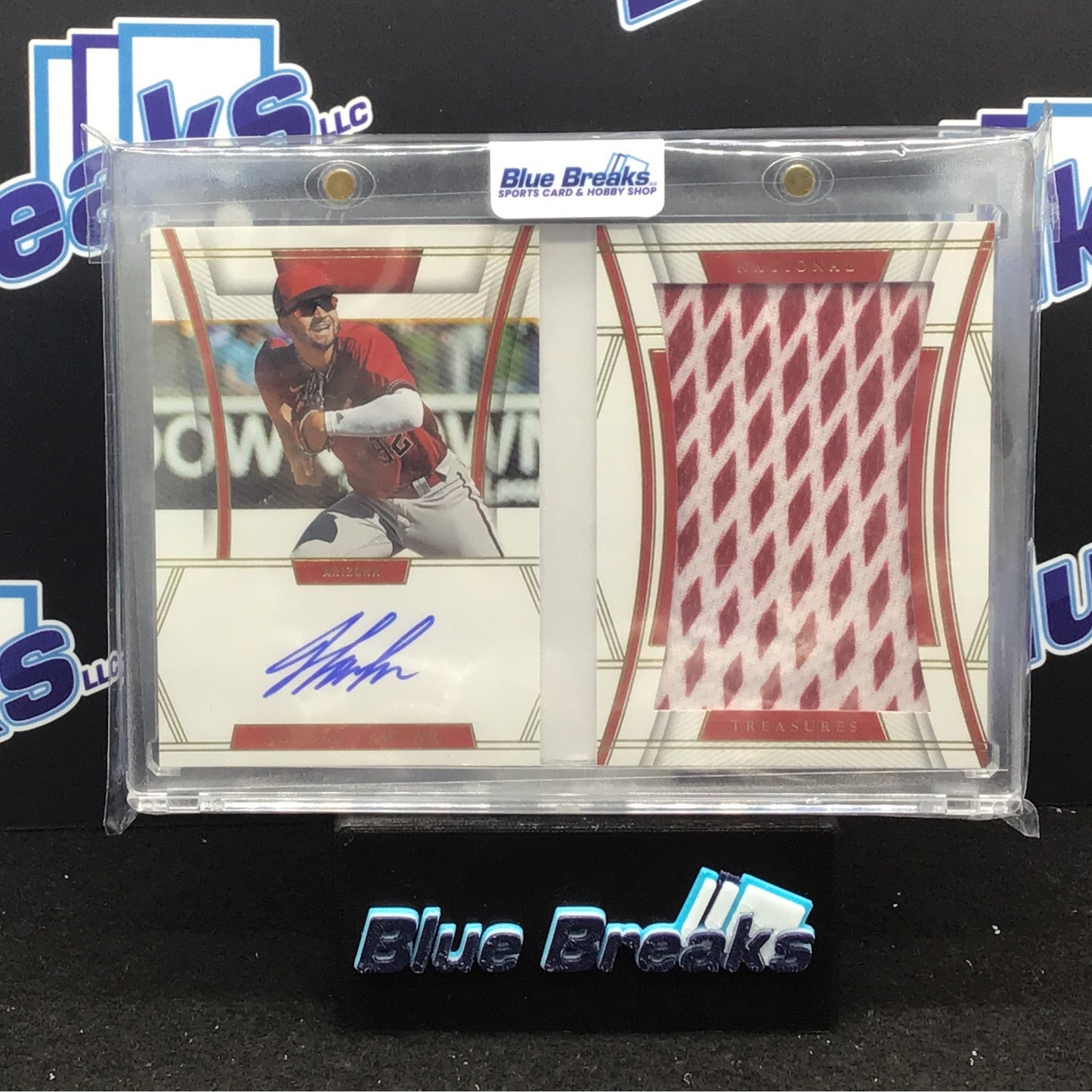 2023 Panini National Treasures Jordan Lawler relic auto 92/99 #PSB-JR Diamondbacks