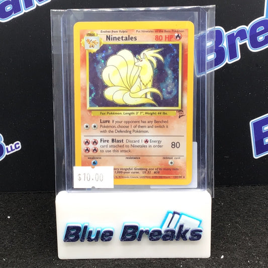 2000 Pokémon Game Base II Ninetales Holo 13/130