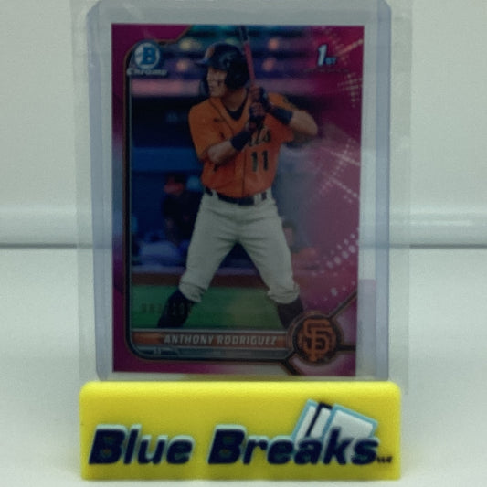 2022 Bowman Chrome - Anthony Rodriguez 83/199