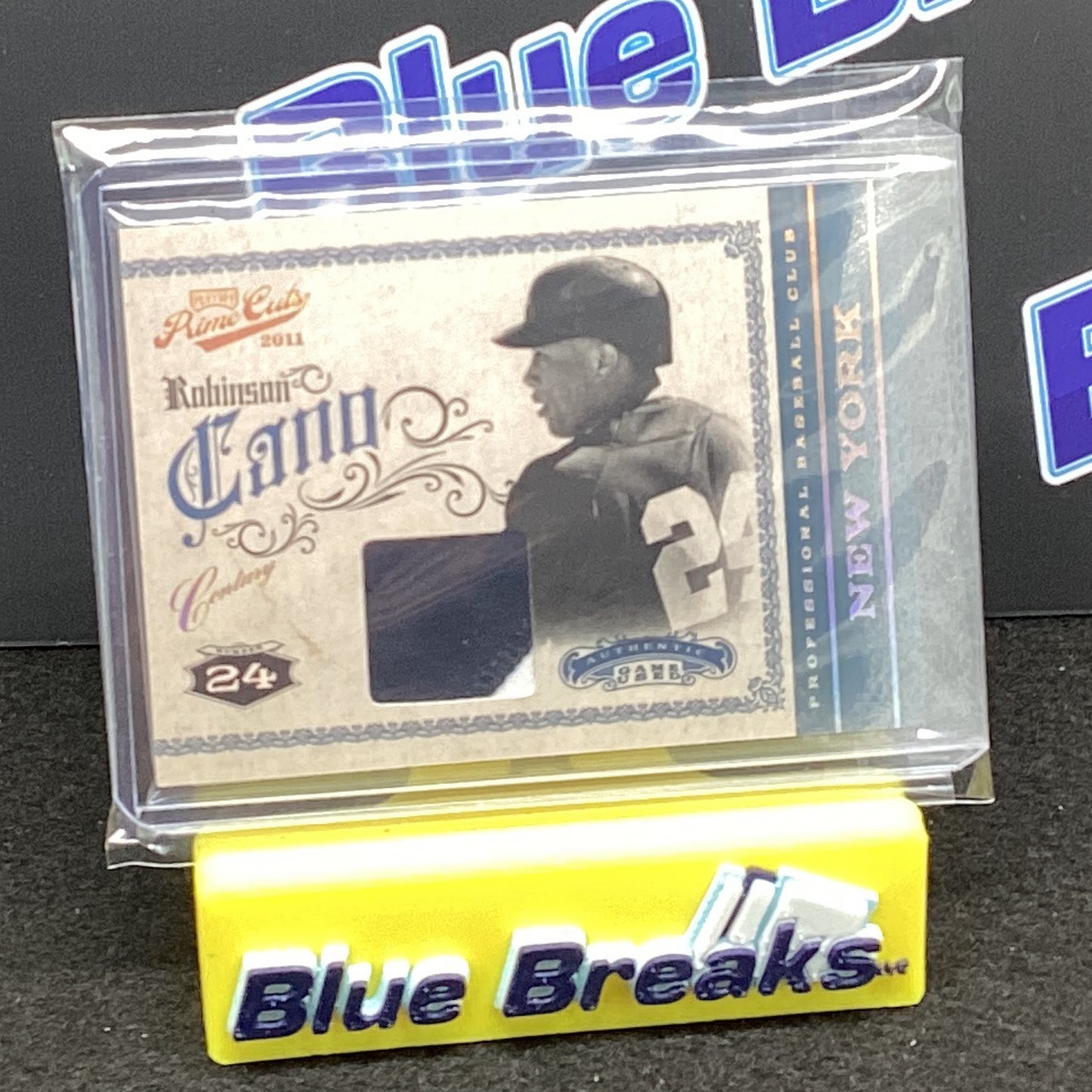 2012 Topps Museum Collection Robinson Cano Jumbo Relic 19/35