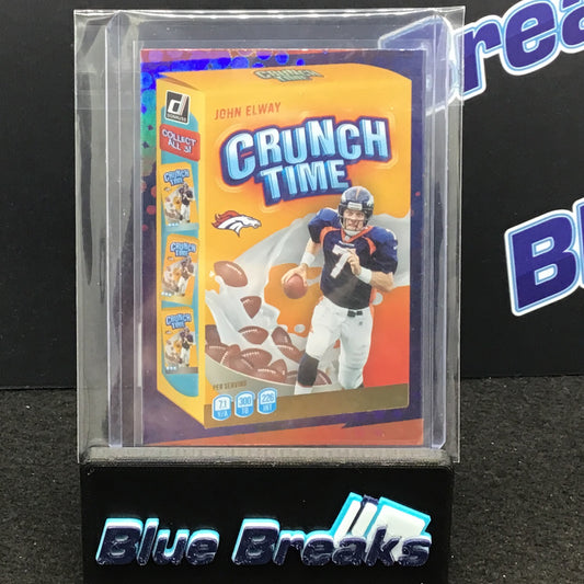 2022 - Donruss - Crunch Time - John Elway - Denver Broncos