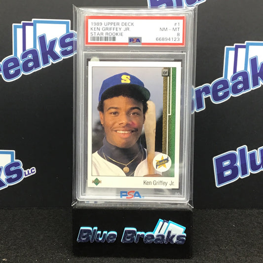 1989 Upper Deck Ken Griffey Jr PSA 8