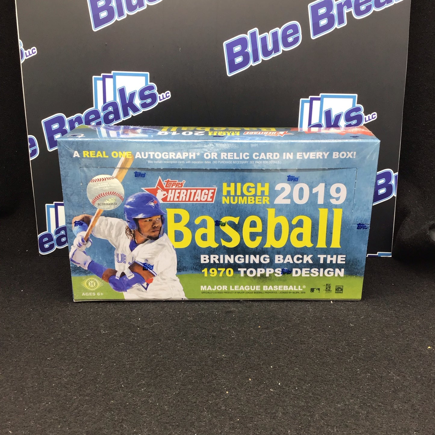 2019 Heritage High Number Hobby Box