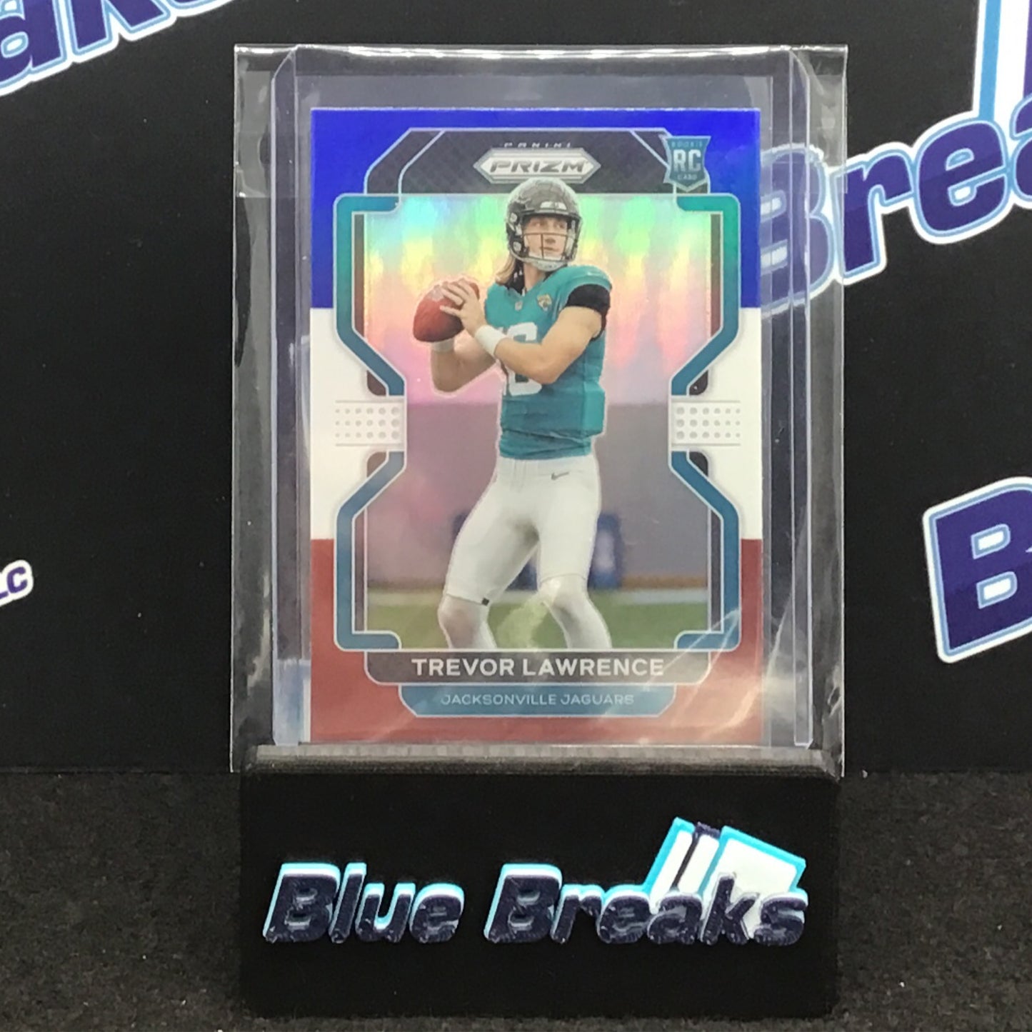 2021 Panini Prizm - Trevor Lawrence - Jacksonville Jaguars - #331 - Red/White/Blue