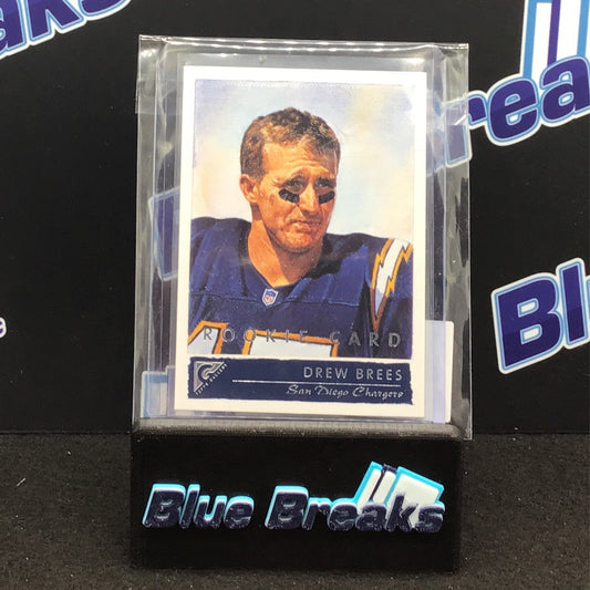 2001 Topps Gallery Drew Brees #115 Chargers/Saints