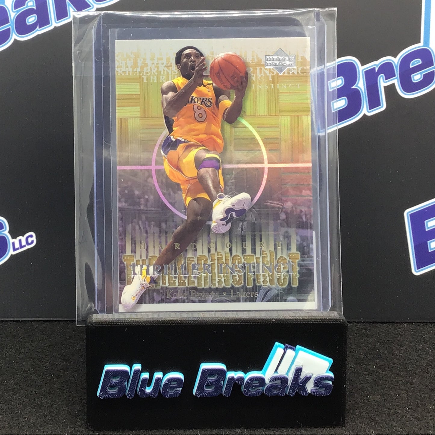 2000 Upper Deck Hardcourt Thriller Instinct Kobe Bryant #T18 Lakers