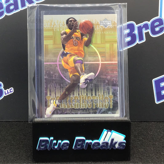 2000 Upper Deck Hardcourt Thriller Instinct Kobe Bryant #T18 Lakers
