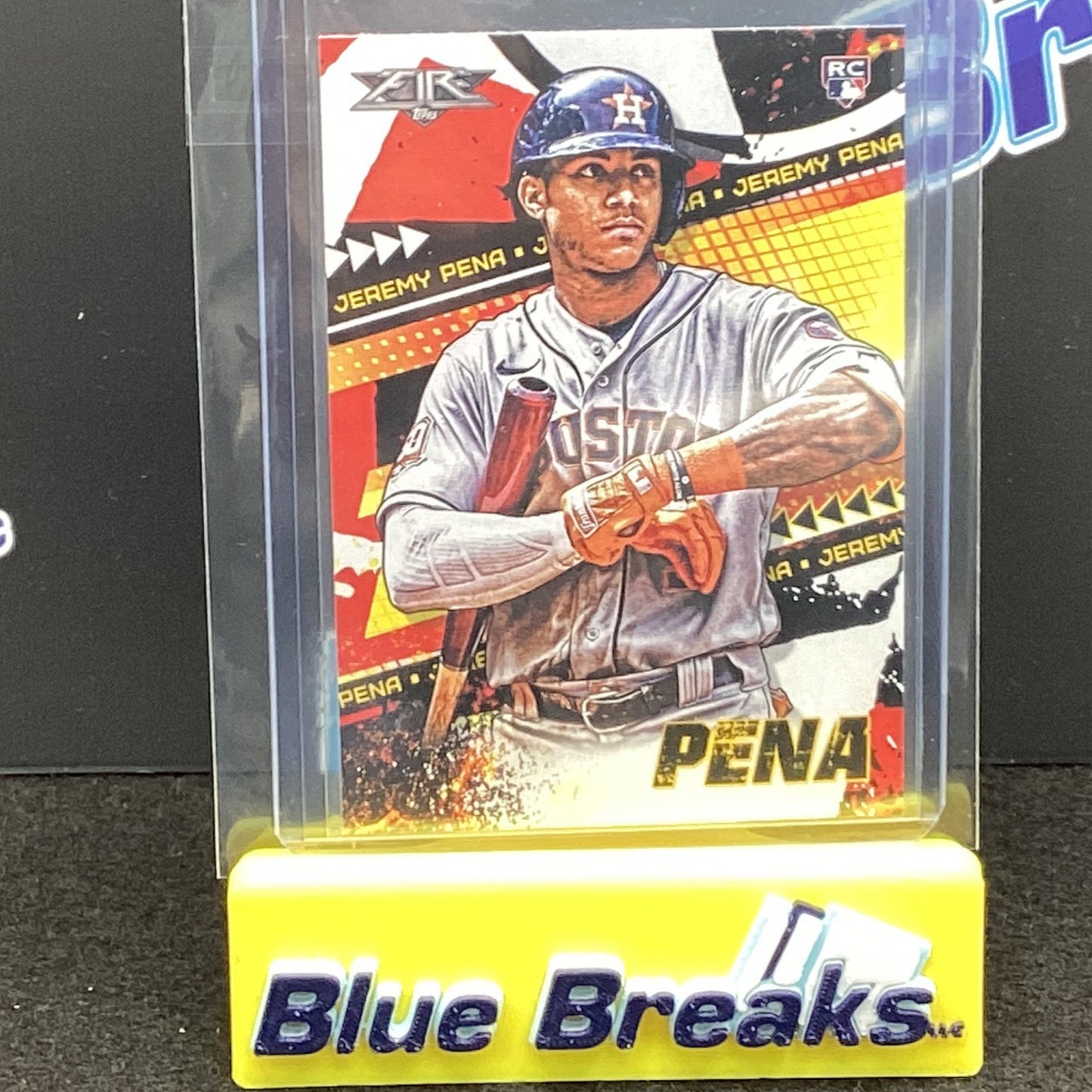 2022 Topps Fire - Jeremy Pena - 71 - Houston Astros
