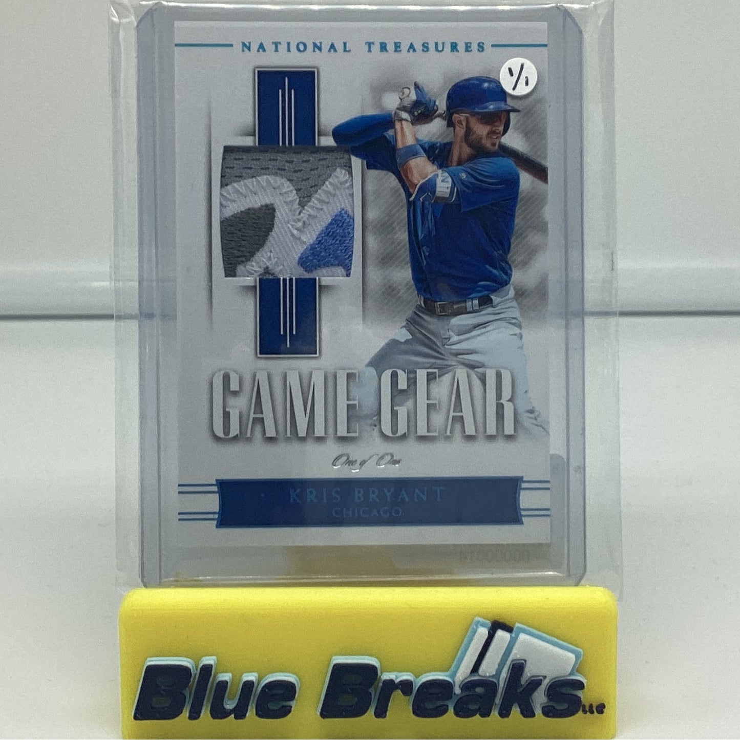 2018 National Treasures - Kris Bryant 1/1