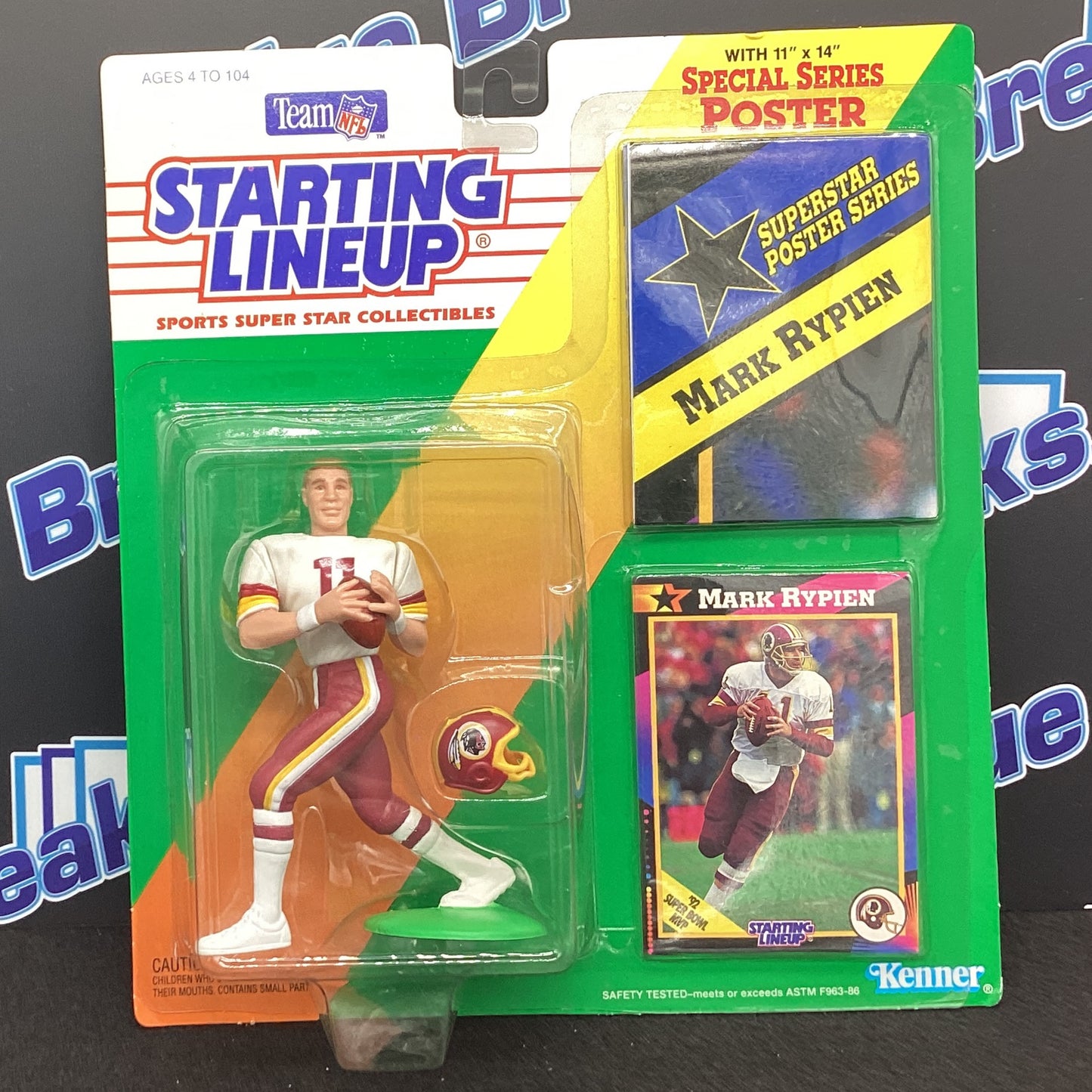 1992 Kenner Starting LineUp Mark Rypien