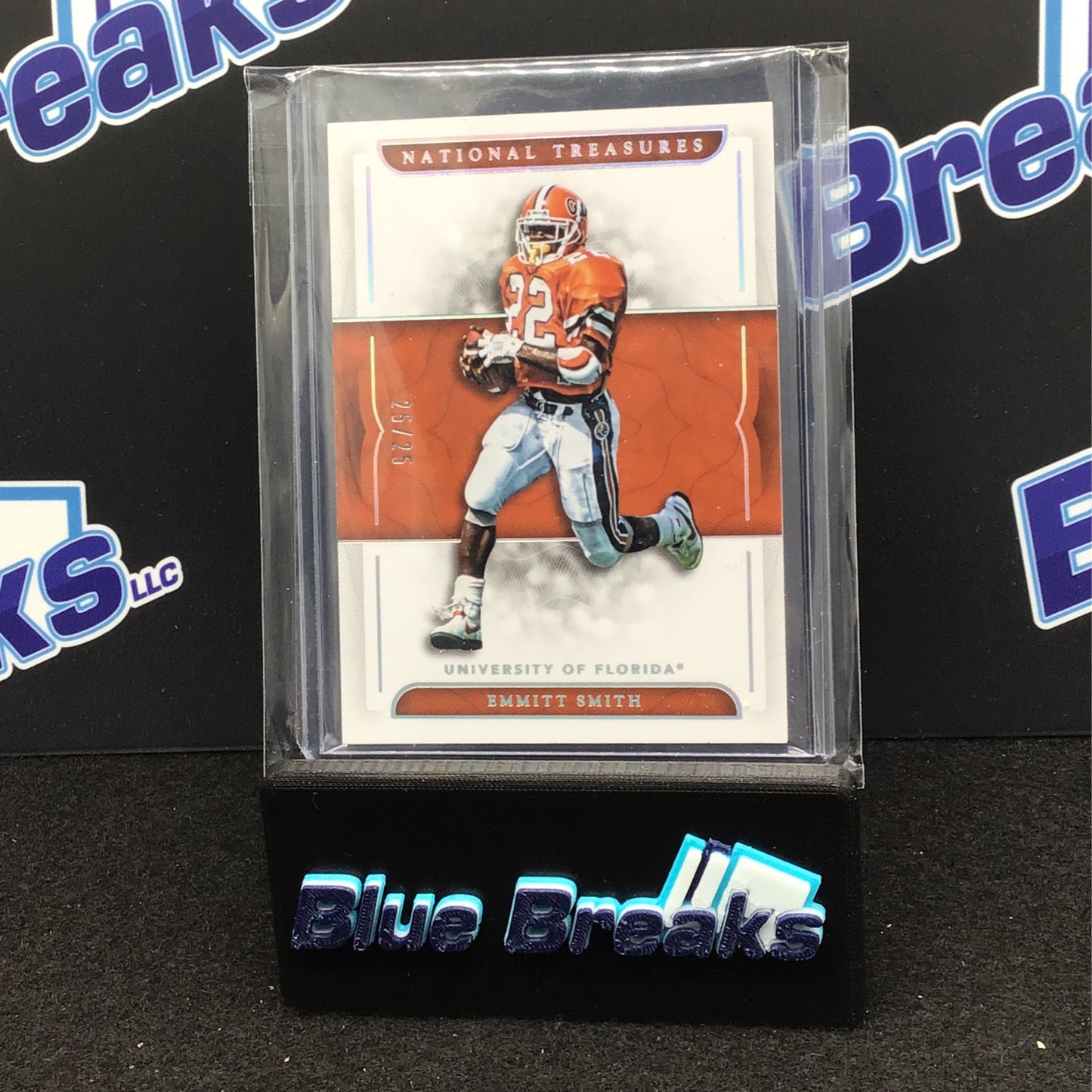 2017 Panini - National Treasures - Emmitt Smith - 25/25 - Gators