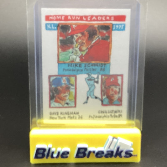 2022 Topps Mike Schmidt HR Leaders by Andy Friedman 1