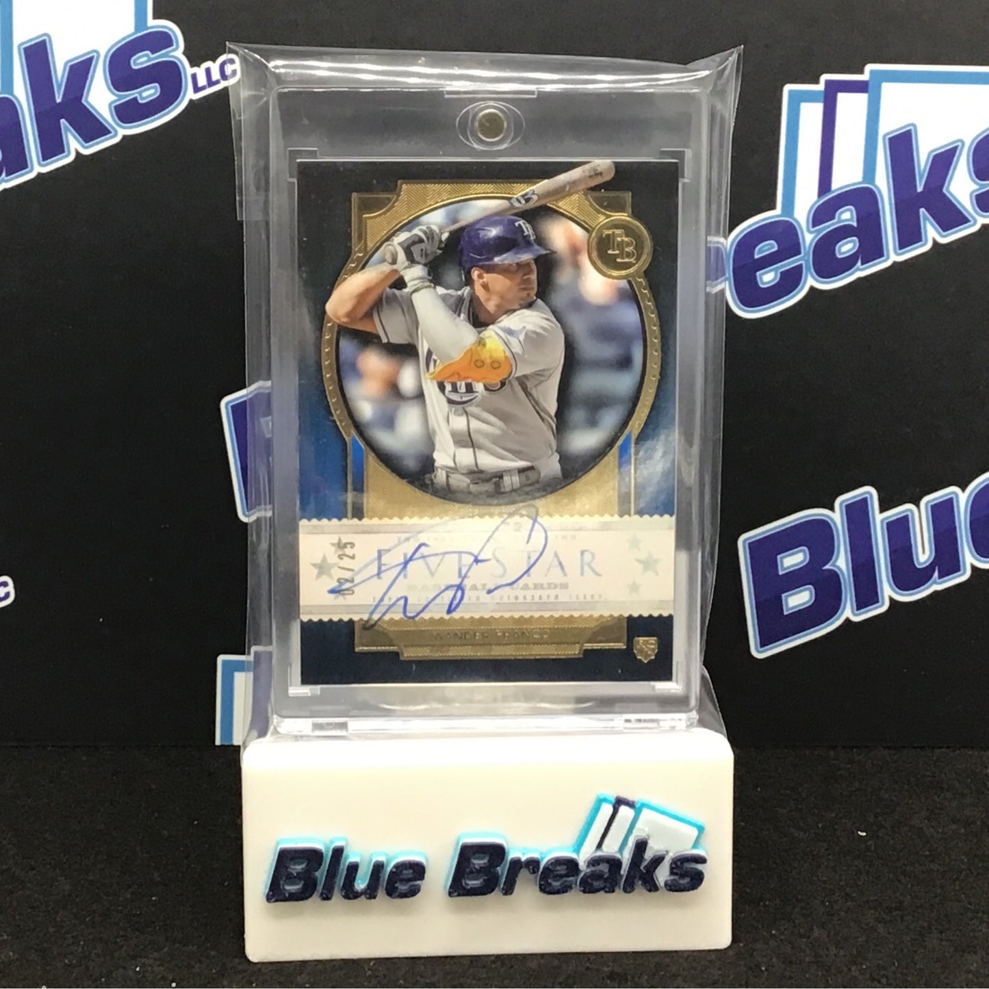 2022 Topps Five Star Wander Franco auto 02/25 #FSA-WF Rays