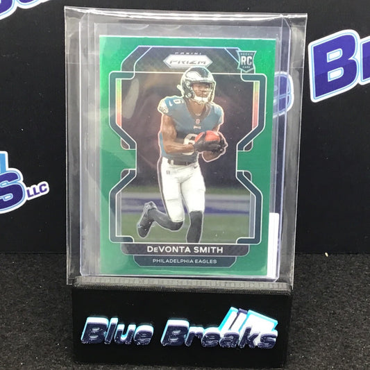 2021 Panini Prizm Green DeVonta Smith RC #335 Eagles