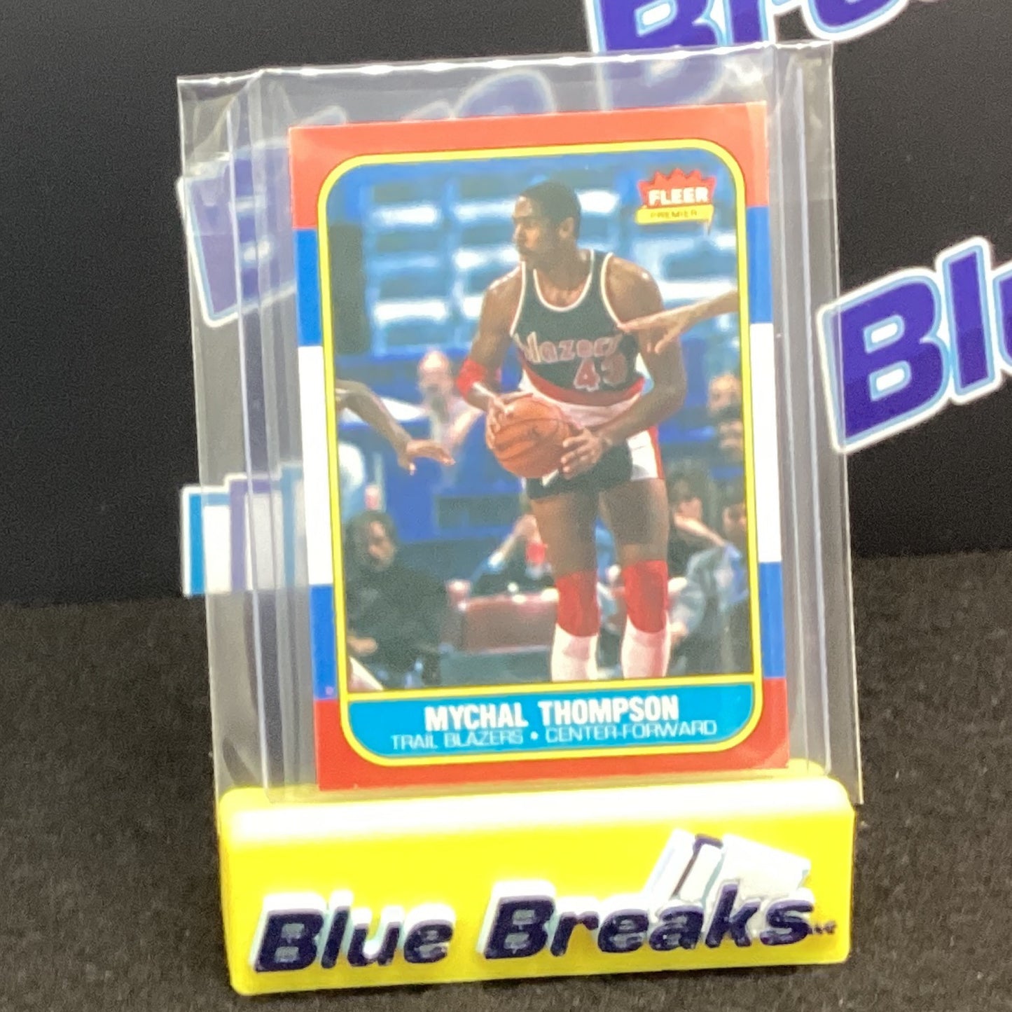 1986 Fleer - Mychal Thompson #111