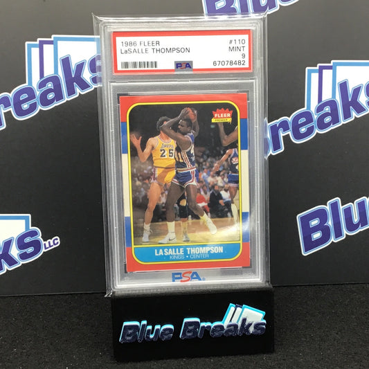 1986 Fleer - Lasalle Thompson - Kings - #110 PSA 9
