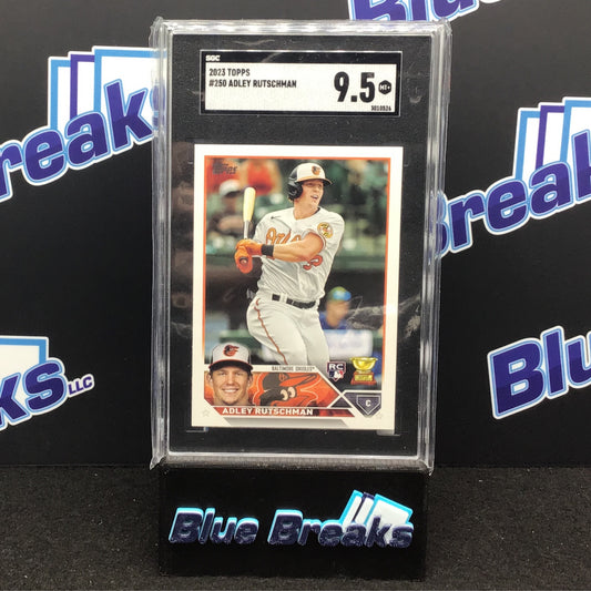 2023 Topps - Adley Rutschman - #250 - Baltimore Orioles - SGC 9.5