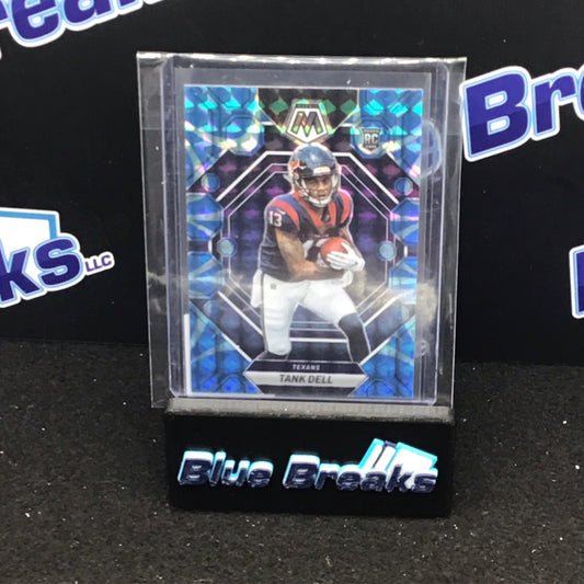 2023 Panini Mosaic Blue Reactive Tank Dell RC #352 Texans