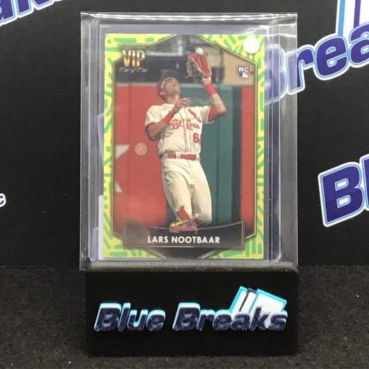 2022 Topps Transcendent Baseball VIP Party Lars Nootbaar 1/1 66 Cardinals