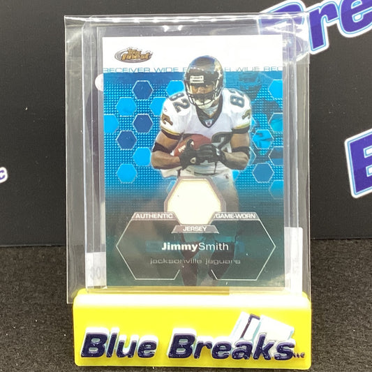 2003 Topps Finest Jimmy Smith relic #116 Jaguars
