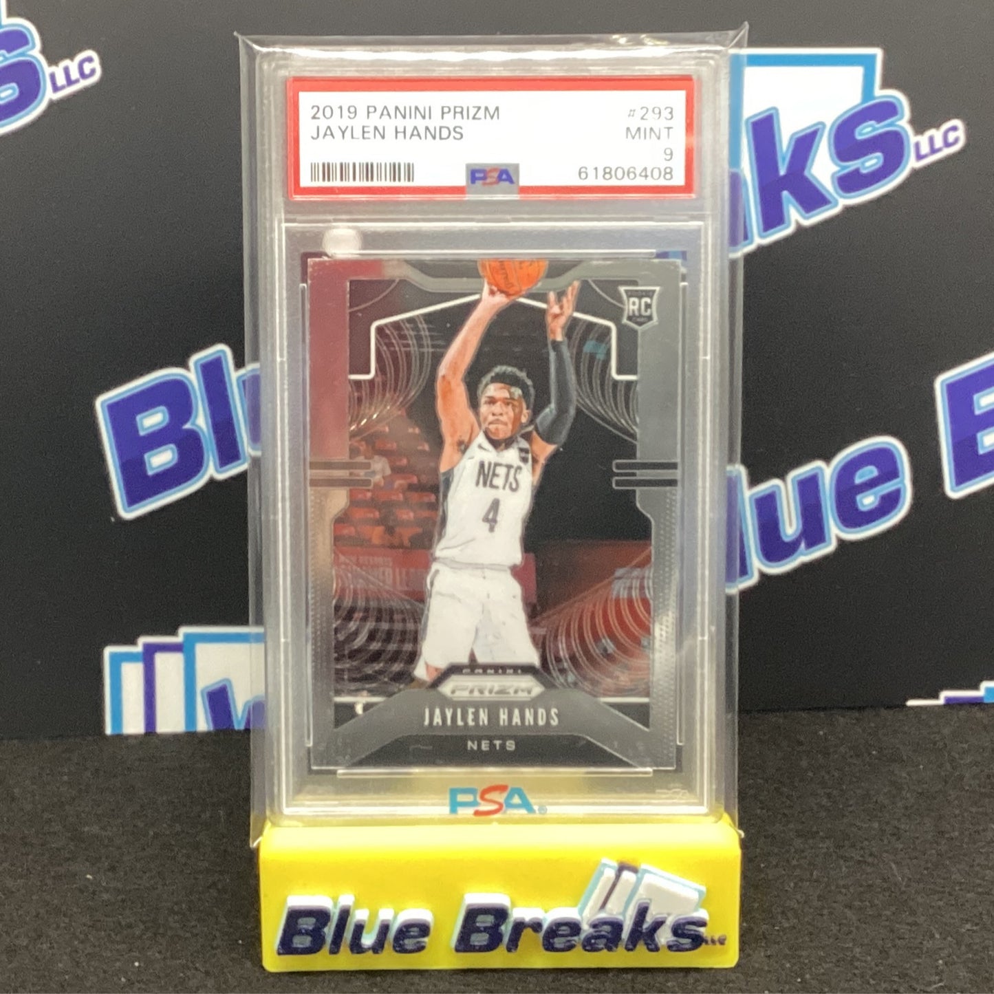 2019 Panini Prizm Jaylen Hands PSA 9