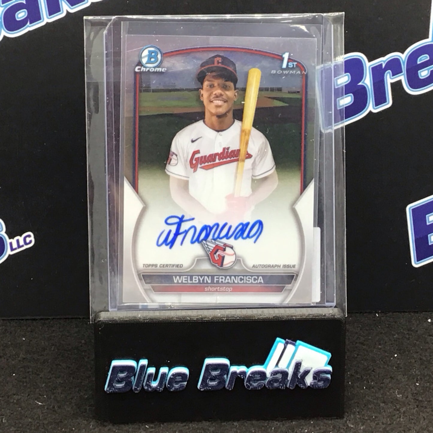 2023 Bowman Chrome 1st Bowman Welbyn Francisca auto #CPA-WF Guardians