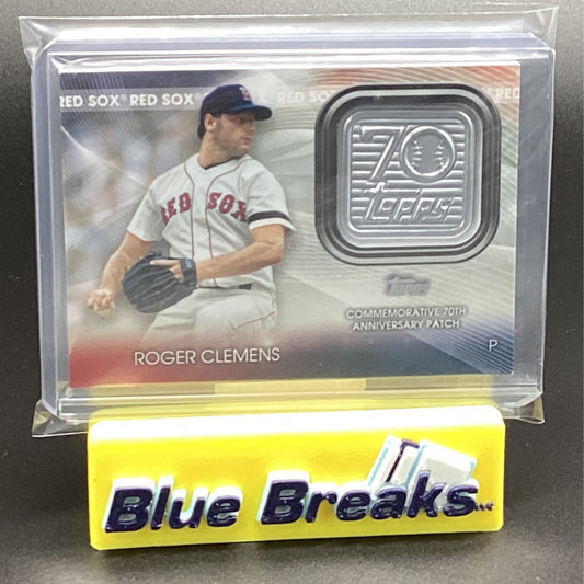 2021 Topps Series 2 70th Anniversary Patch Roger Clemens