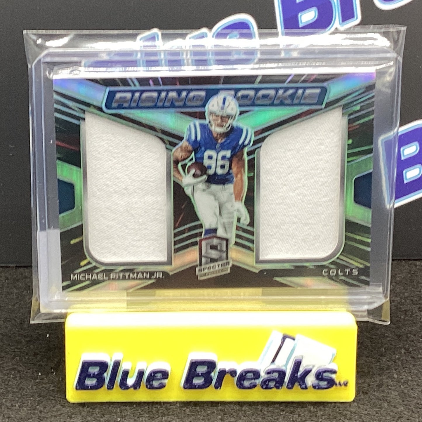 2020 Panini Spectra Rising Rookie Michael Pittman Jr 13/99 dual patch 13/99 RRM-MPJ