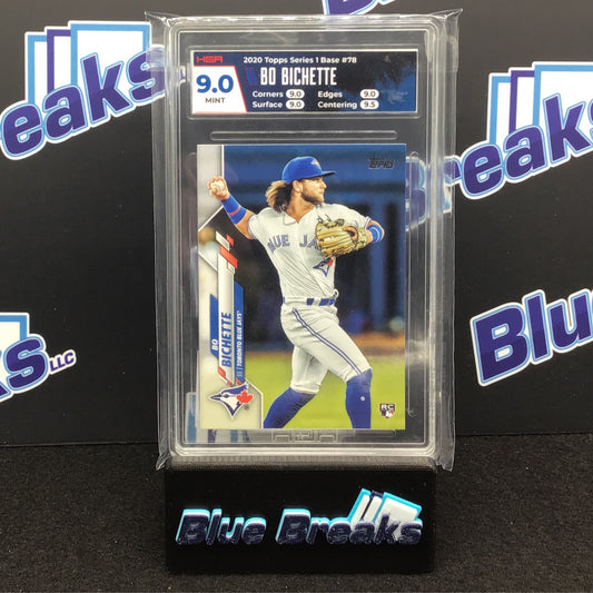 2020 Topps Series 1 Base - #78 - Bo Bichette - HGA 9