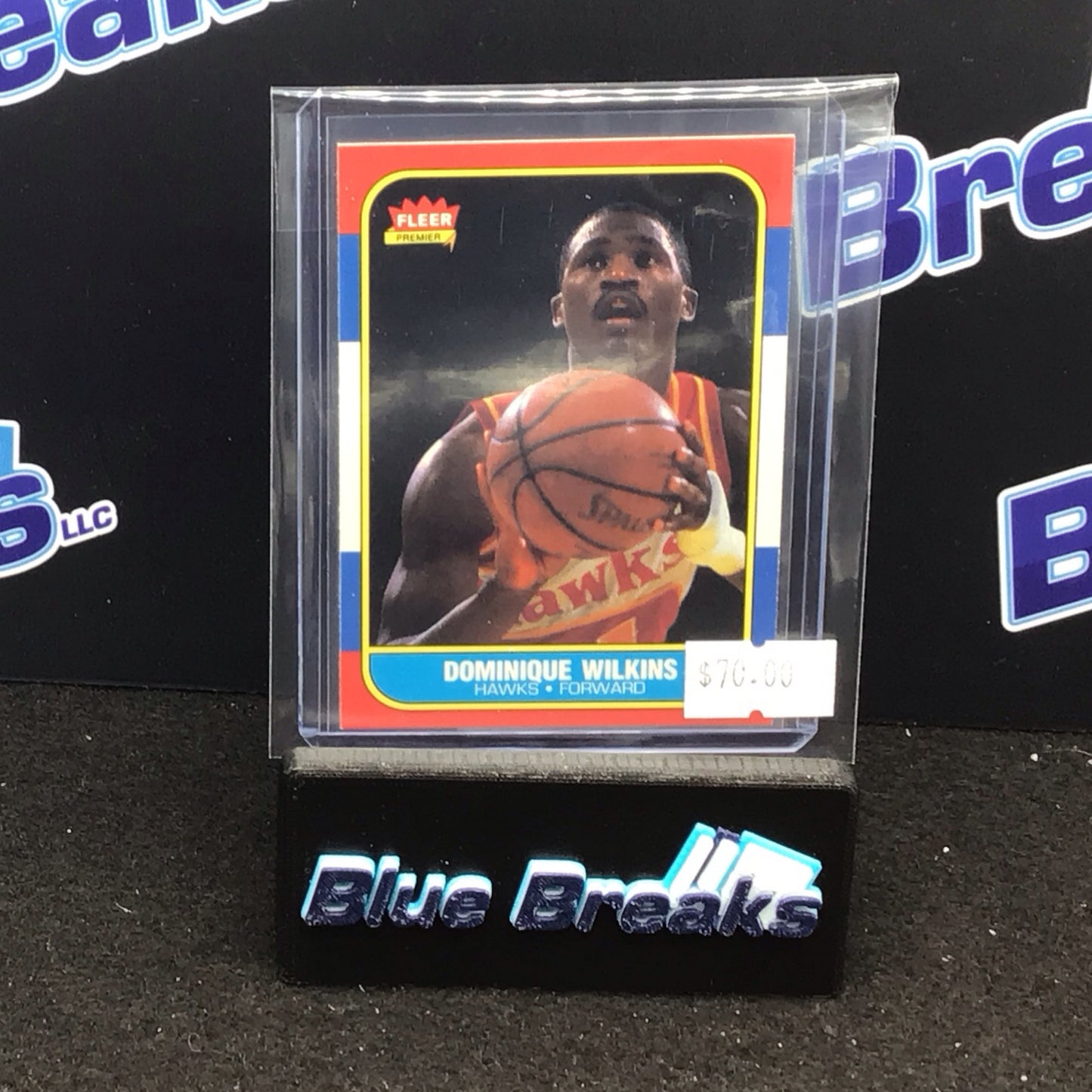 1986 Fleer Dominique Wilkins #121 Hawks