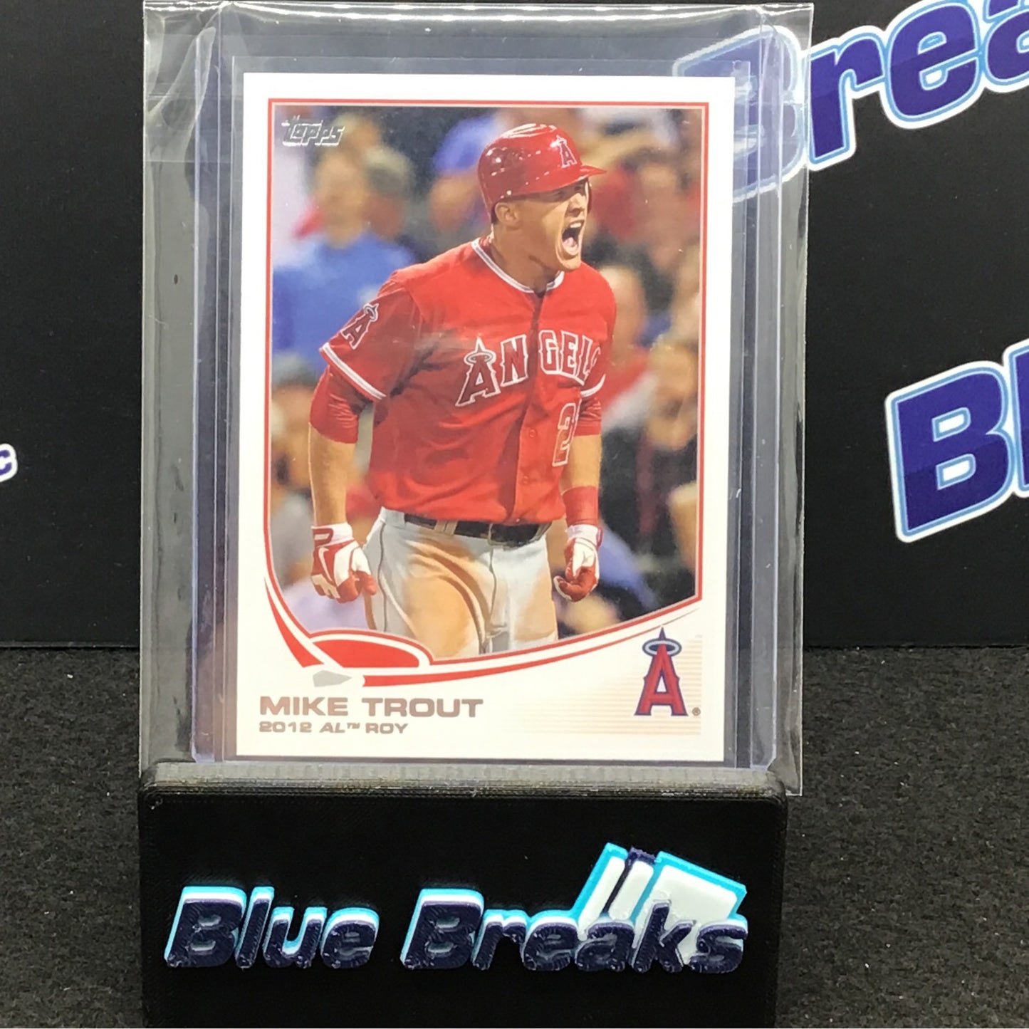 2013 Topps - Mike Trout - 2012 AL ROY - Los Angeles Angels - #338