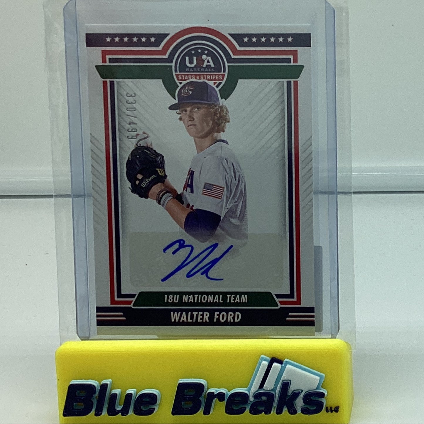 2022 USA Baseball - Walter Ford 330/499