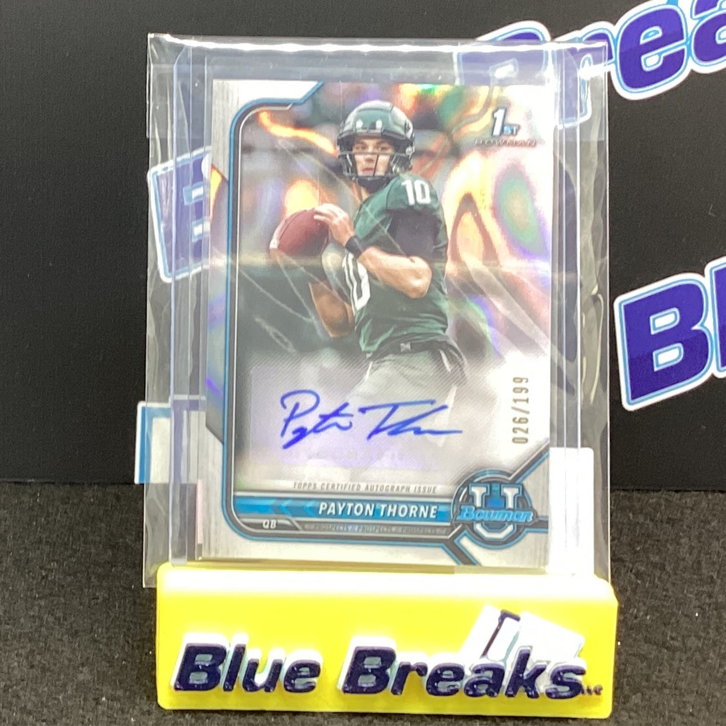 2022 Topps Bowman U 1st Bowman Lava Payton Thorne auto 026/199 BCPA-PT