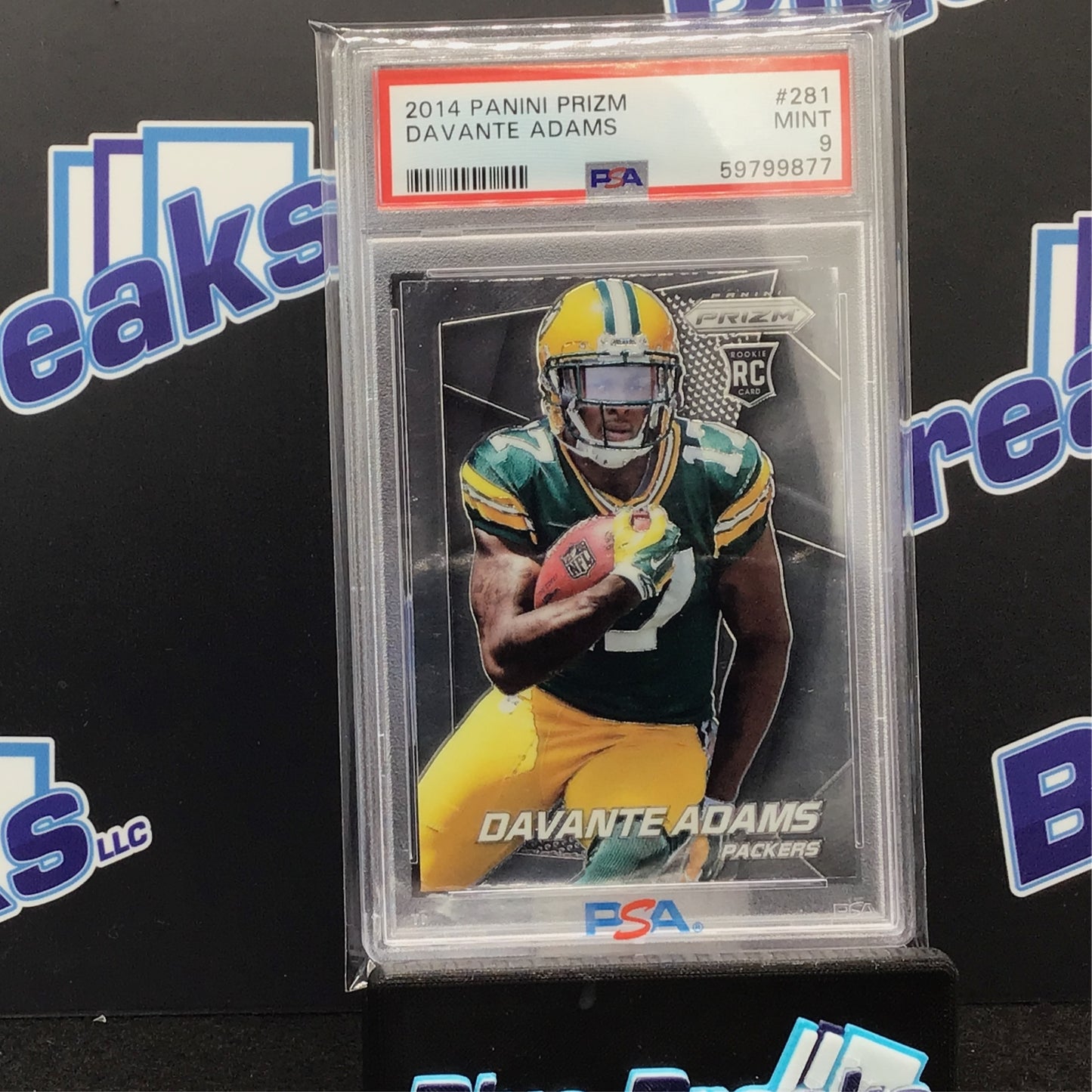 2014 Panini Prizm - Davante Adams - #281 - PSA9 -  Green Bay Packers