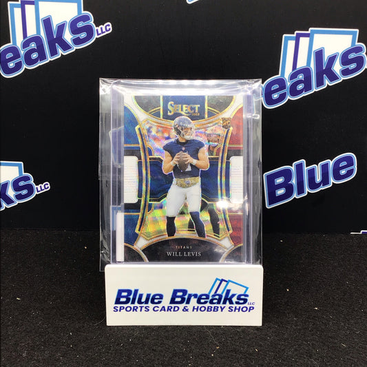 2023 Panini Select Tri-Color Prizm Suite Level Will Levis 076/149 RC #492 Titans