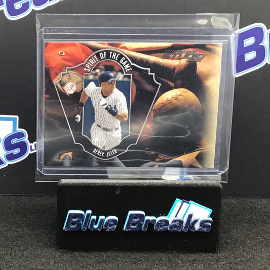 2004 Donruss - Derek Jeter - Studio - Spirit of the Game - New York Yankees - 575/999