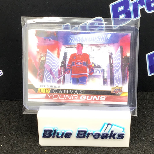 2022-23 Upper Deck - Series 2 - Juraj Slafkovsky - Young Guns - Canvas - Montreal Canadiens