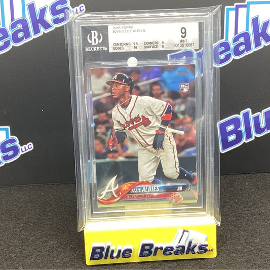 2018 Topps - Ozzie Albies #276 BGS 9
