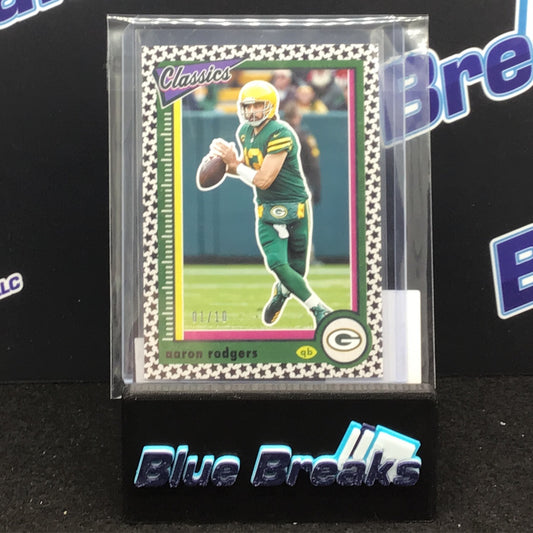 2022 Topps Classics Stars Aaron Rodgers 01/10 #35 Packers