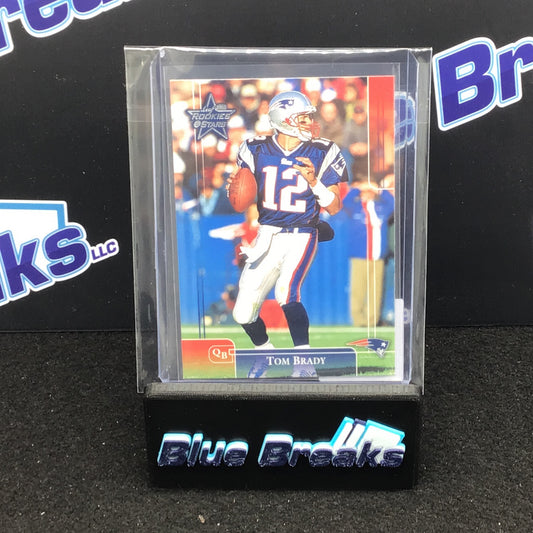 2002 Donruss Leaf Rookies & Stars Tom Brady #57 Patriots