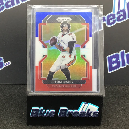 2021 Panini Prizm Red White Blue Tom Brady #294 Buccaneers
